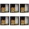 6 Pack: Black 12" x 12" Shadowbox by Studio Décor®